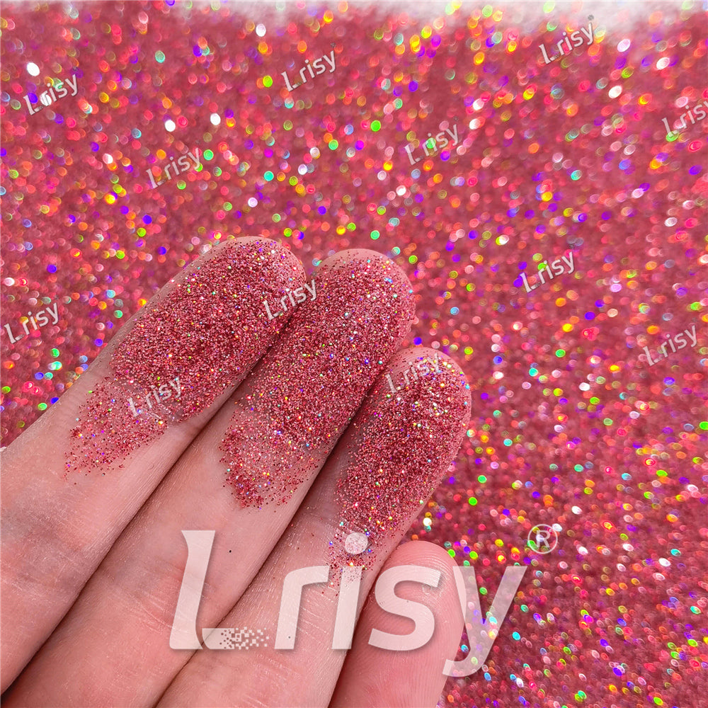 0.2mm Holographic Hazy Pink Extra Fine Glitter (Ultra-thin) LB0911