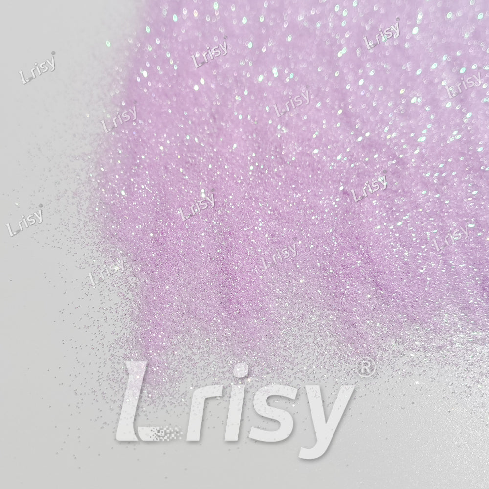 0.2mm Lilac (Light Pink) Iridescent Solvent Resistant Glitter S503R