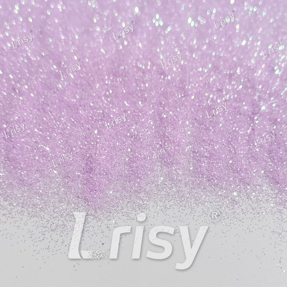0.2mm Lilac (Light Pink) Iridescent Solvent Resistant Glitter S503R