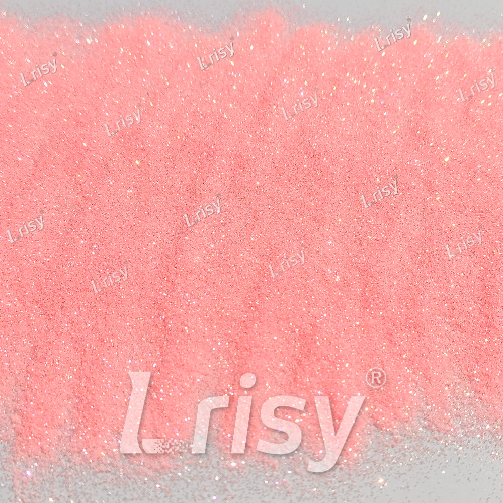 0.2mm Light Red Iridescent Solvent Resistant Glitter S508AR