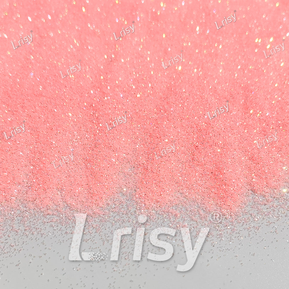 0.2mm Light Red Iridescent Solvent Resistant Glitter S508AR