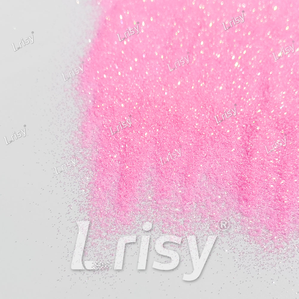 0.2mm Rose Pink Iridescent Solvent Resistant Glitter S510R