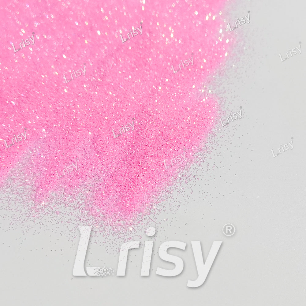 0.2mm Rose Pink Iridescent Solvent Resistant Glitter S510R