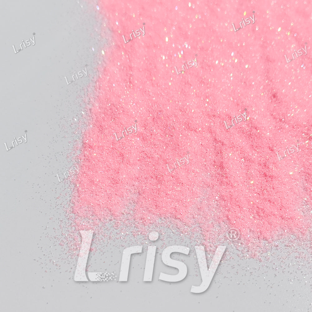 0.2mm Pale Pink Iridescent Solvent Resistant Glitter S502R