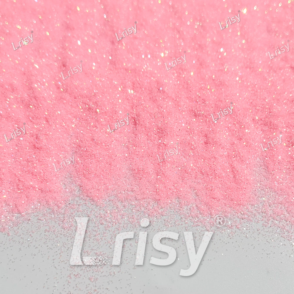 0.2mm Pale Pink Iridescent Solvent Resistant Glitter S502R