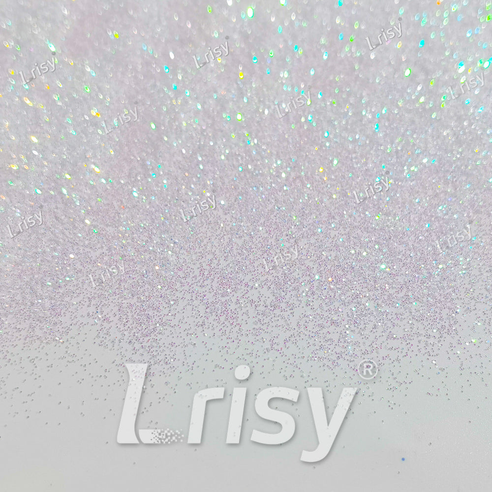 0.2mm Dream Pink And White Iridescent Solvent Resistant Glitter S321A