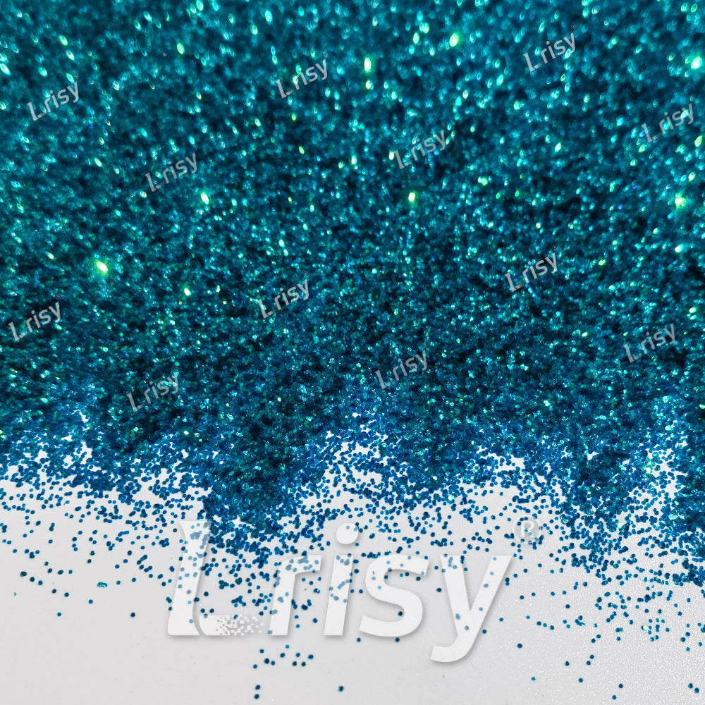 0.4mm Lake Blue Brightness Iridescent Glitter F336R