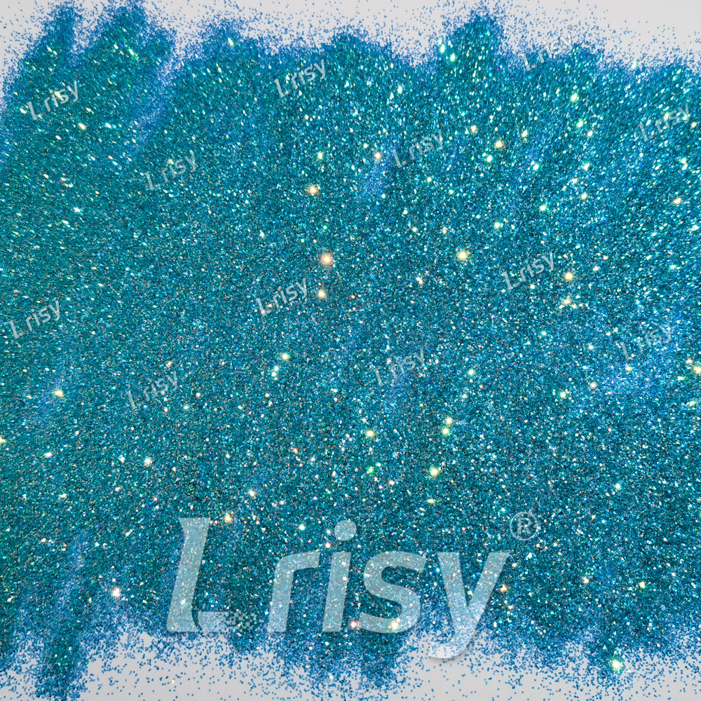 0.4mm Turquoise Green Brightness Iridescent Glitter F336AR