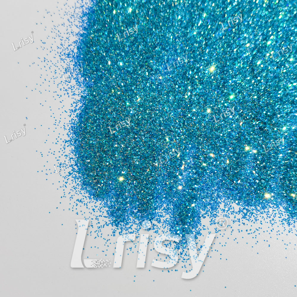 0.4mm Turquoise Green Brightness Iridescent Glitter F336AR