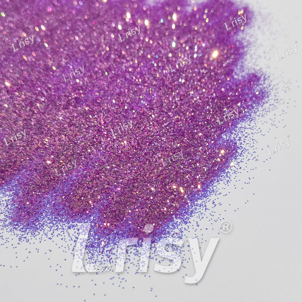0.4mm Magic Blue To Pink Brightness Iridescent Glitter F339R