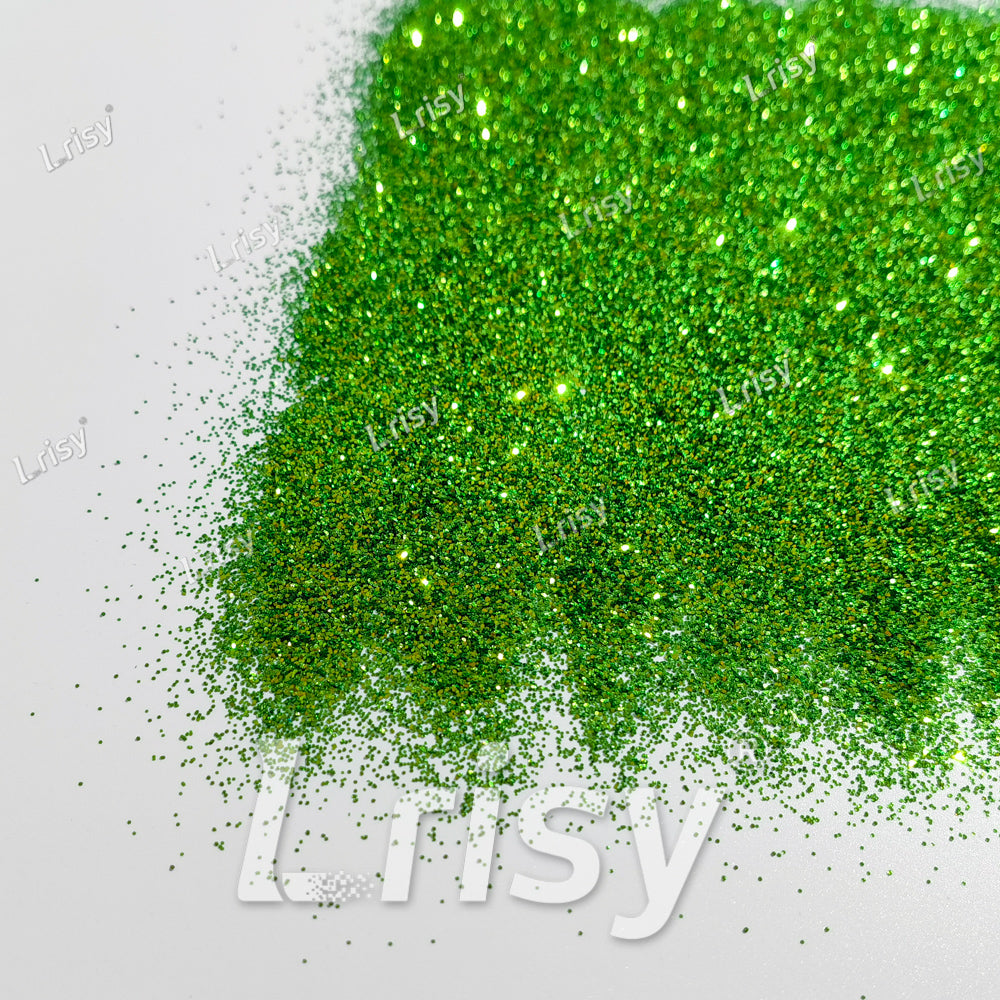 0.4mm Tourmaline Green Brightness Iridescent Glitter F333R
