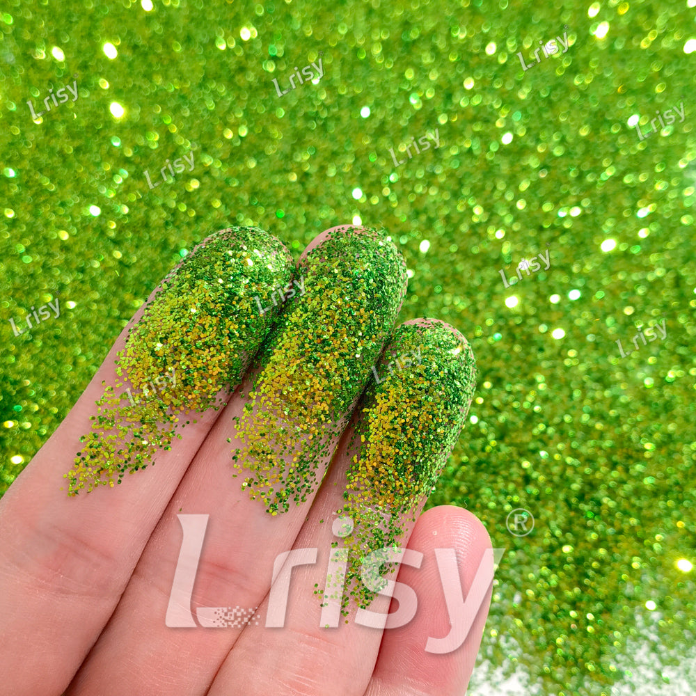 0.4mm Tourmaline Green Brightness Iridescent Glitter F333R
