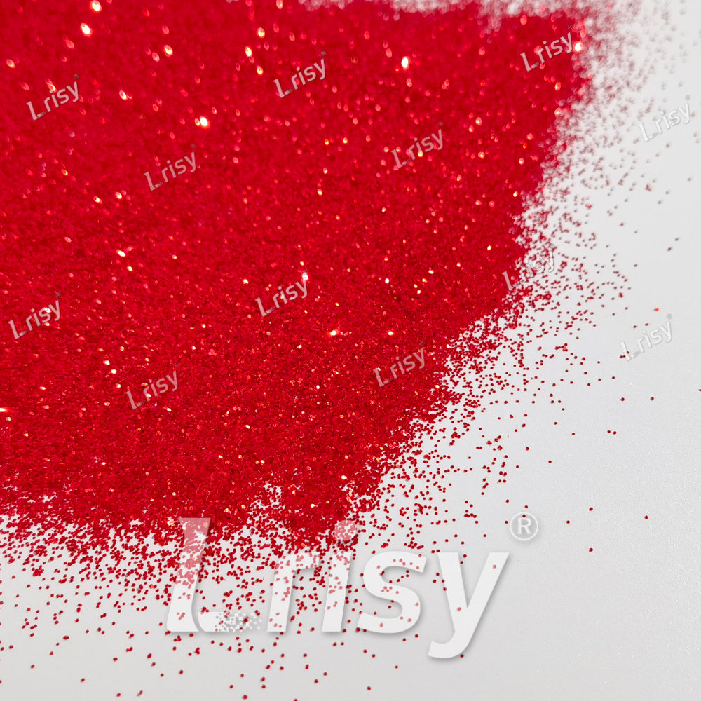 0.4mm Red Brightness Iridescent Glitter F338AR