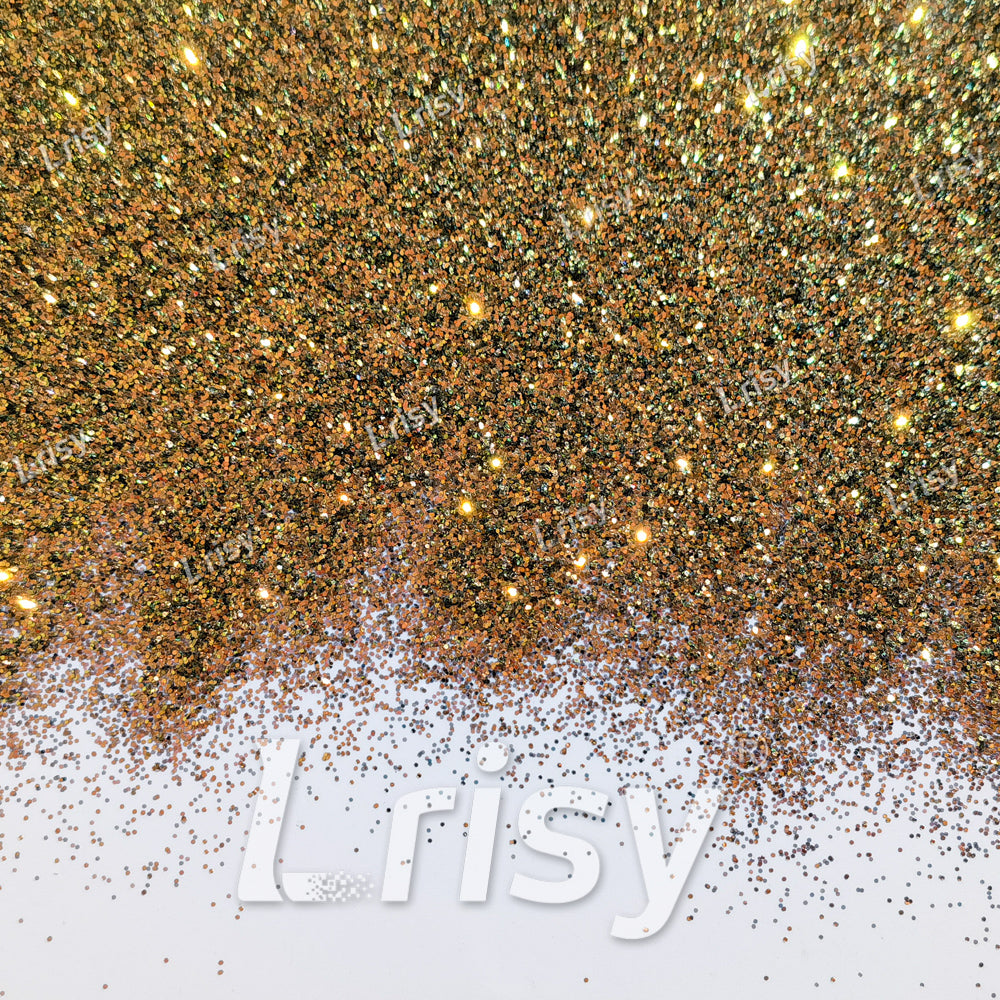 0.4mm Olive Green Brightness Iridescent Glitter F333AR