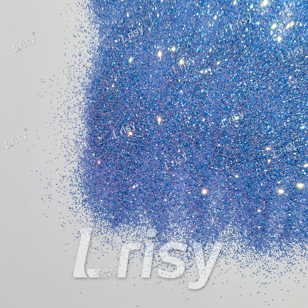 0.4mm Aqua Blue Brightness Iridescent Glitter F337R