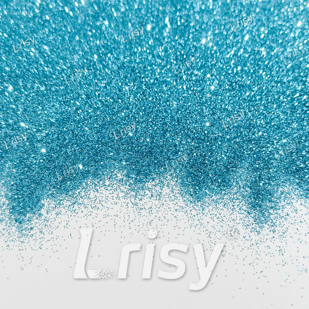 0.2mm Sky Blue Glitter Pure Color B0711