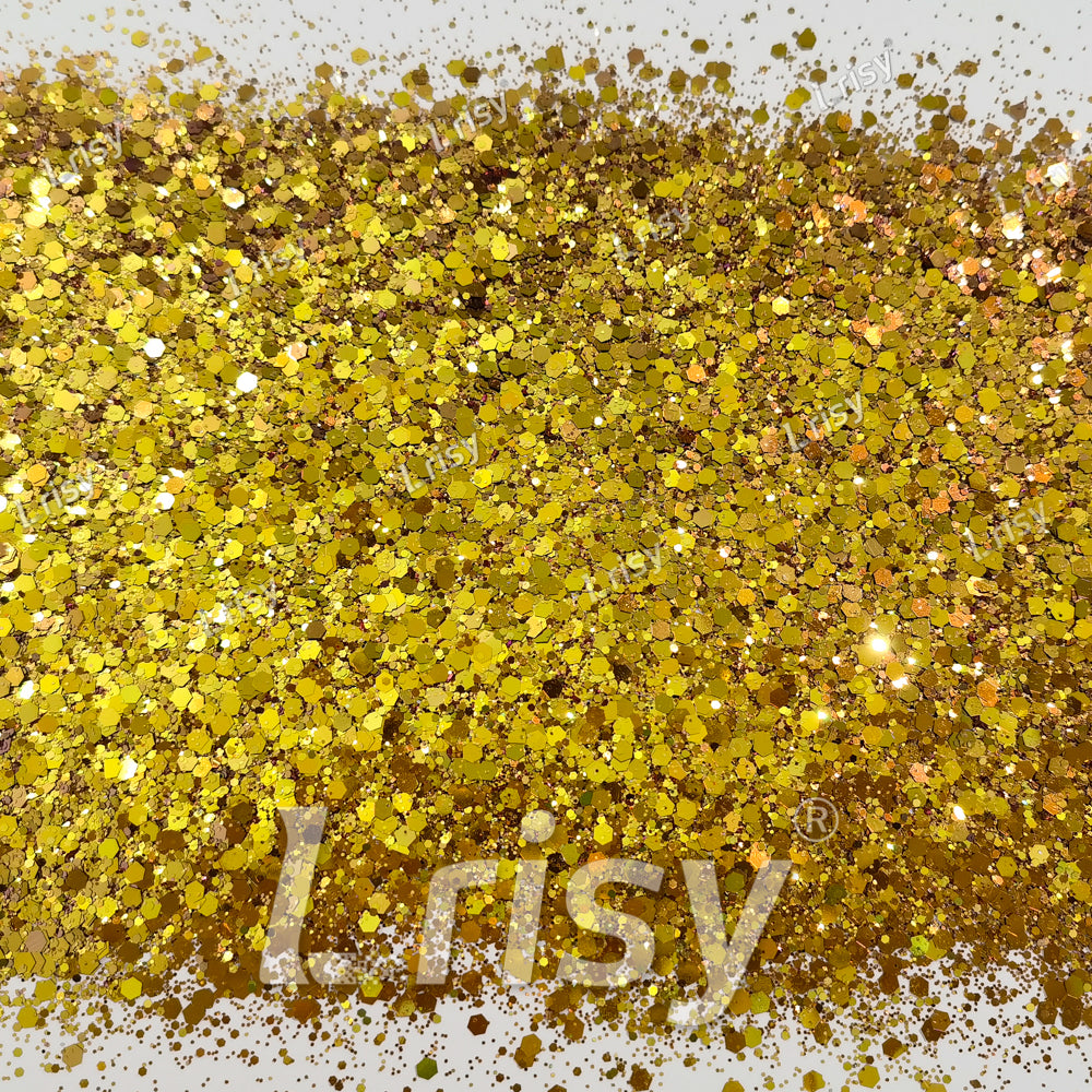 Gold To Purple Taupe Chameleon Mixed Color Shift Glitter C-BSX012