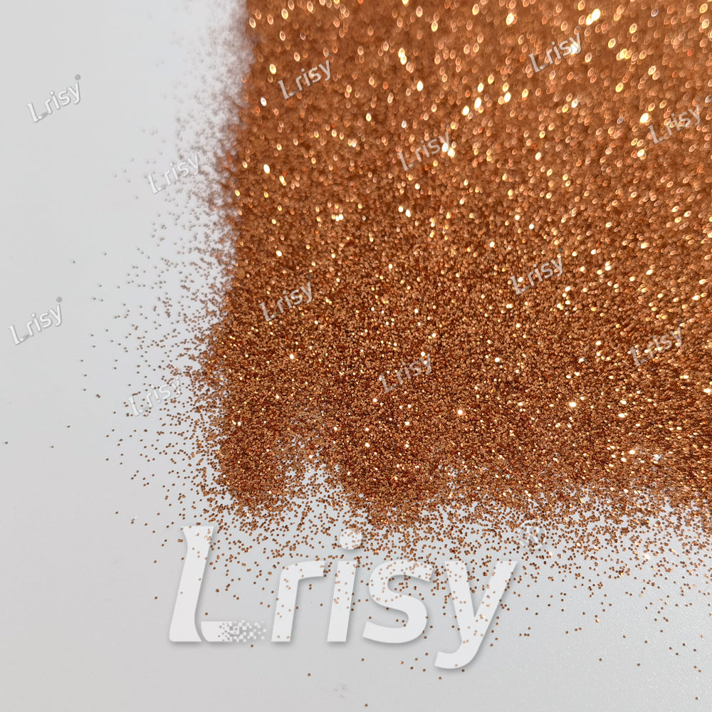 0.3mm Light Coppery Solid Color Glitter B0404