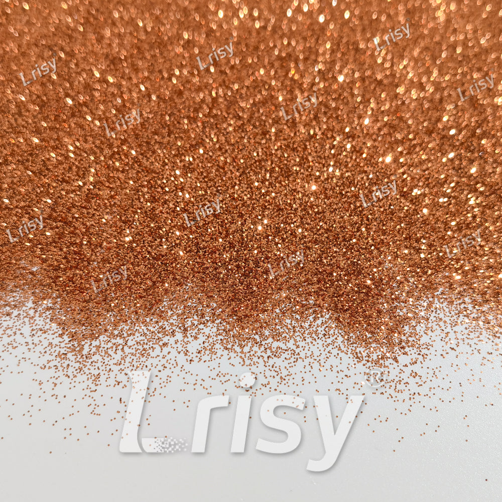 0.3mm Light Coppery Solid Color Glitter B0404