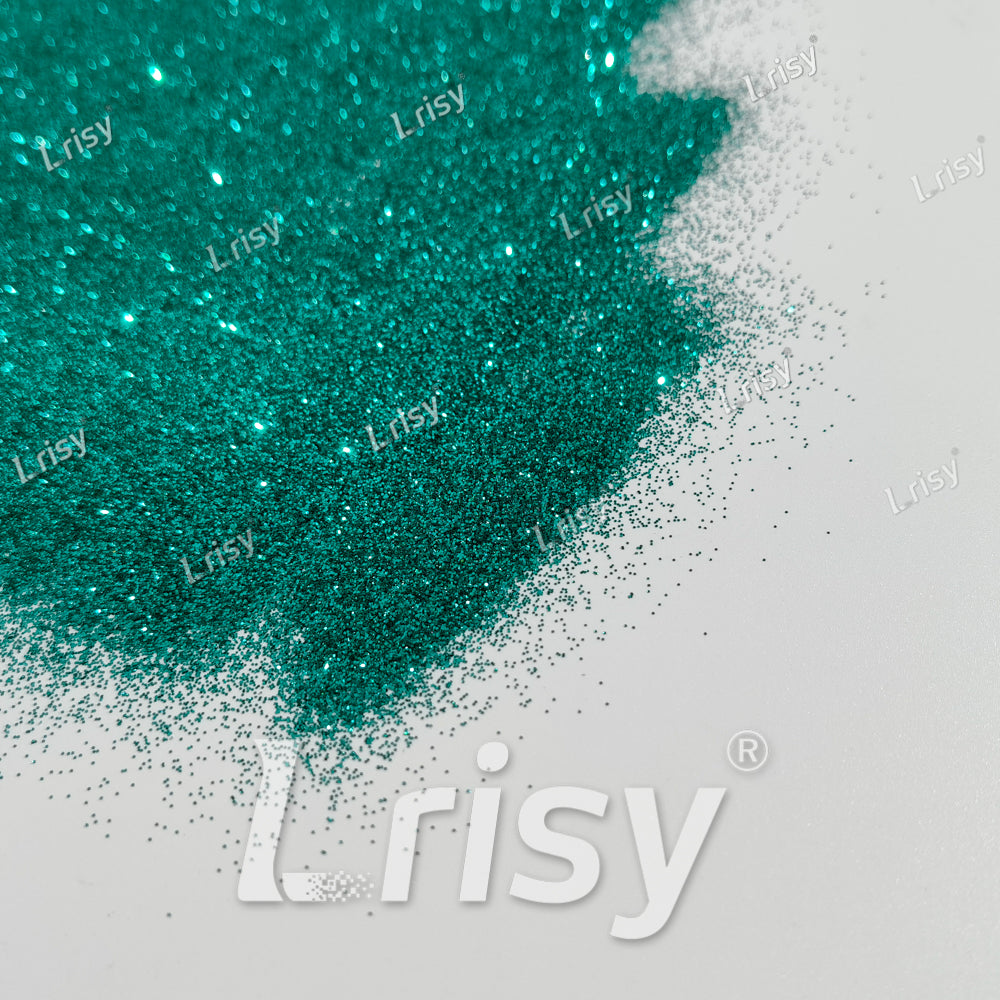 0.3mm Emerald Green Solid Color Fine Glitter B0700
