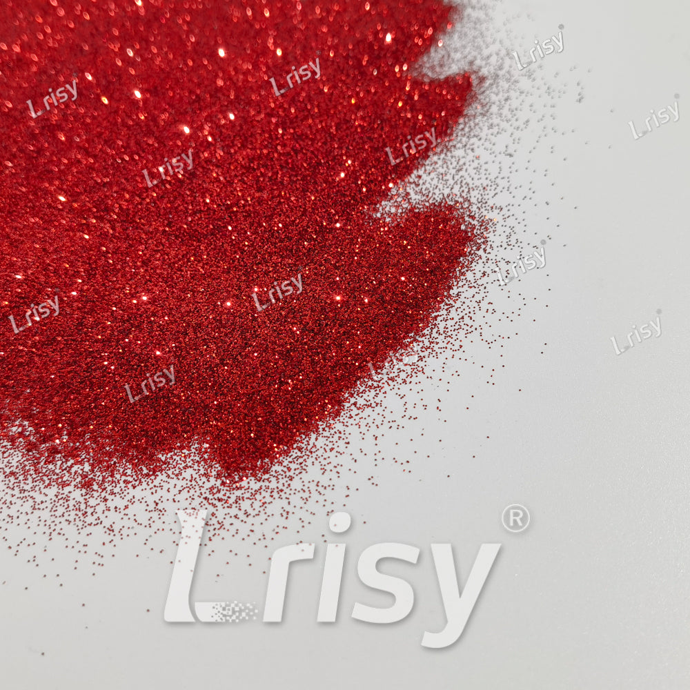 0.3mm Chinese Red Solid Color Glitter B0306