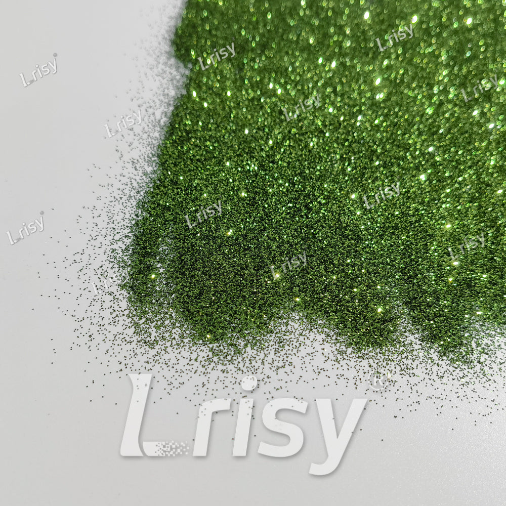 0.3mm Olive Green Solid Color Fine Glitter B0621