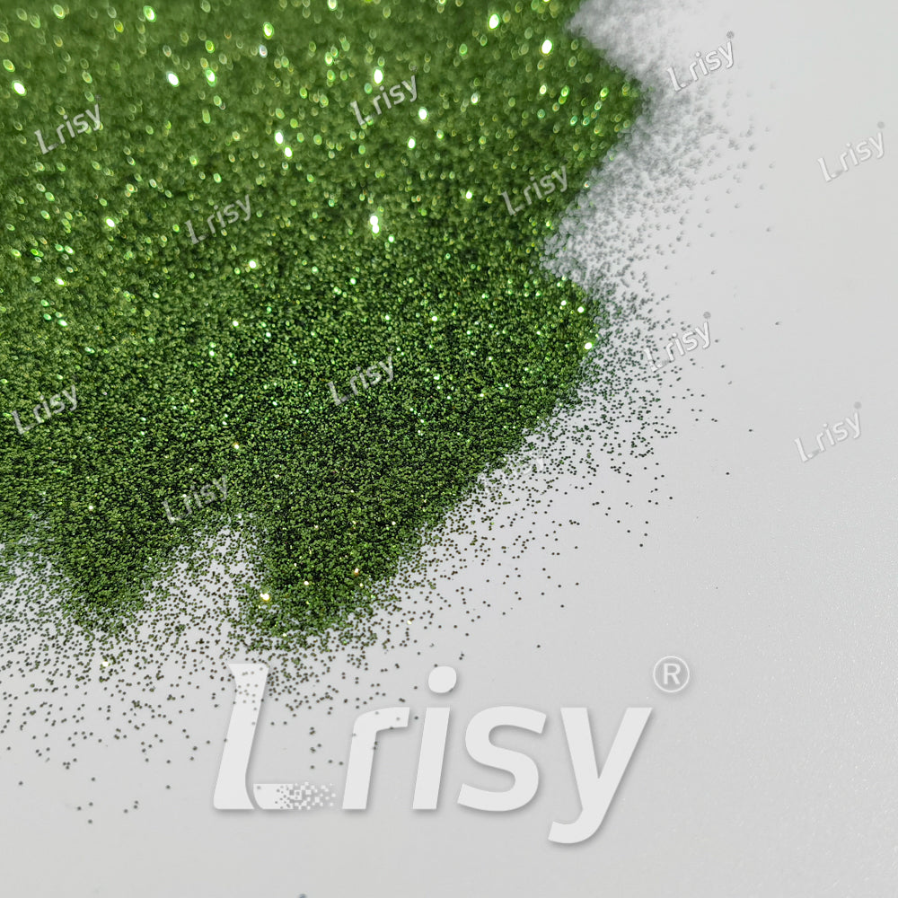0.3mm Olive Green Solid Color Fine Glitter B0621
