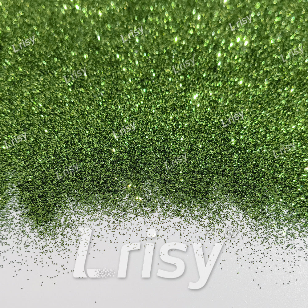 0.3mm Olive Green Solid Color Fine Glitter B0621