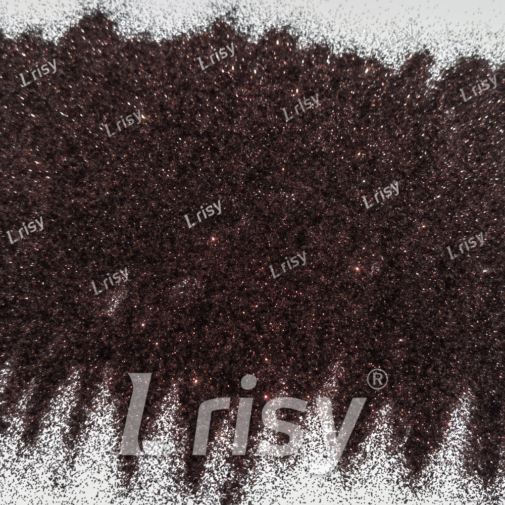 0.3mm Black Mountain Brown Solid Color Glitter B0411