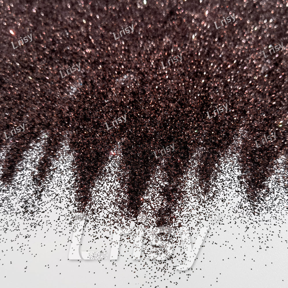 0.3mm Black Mountain Brown Solid Color Glitter B0411