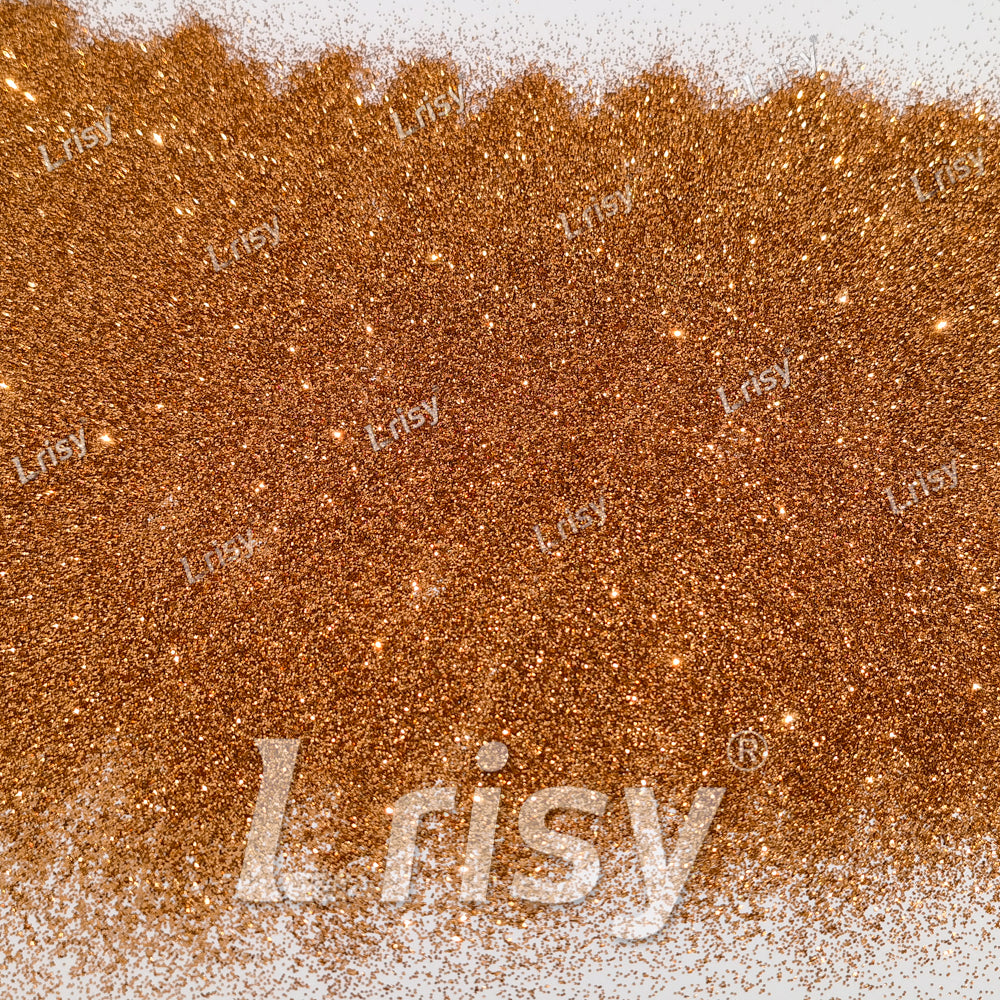 0.3mm Dark Tan Solid Color Glitter B0403