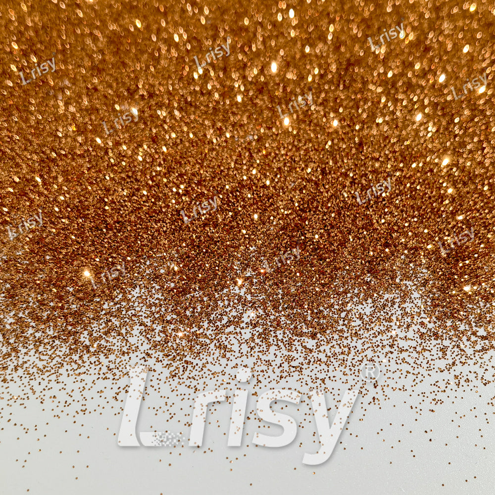 0.3mm Dark Tan Solid Color Glitter B0403
