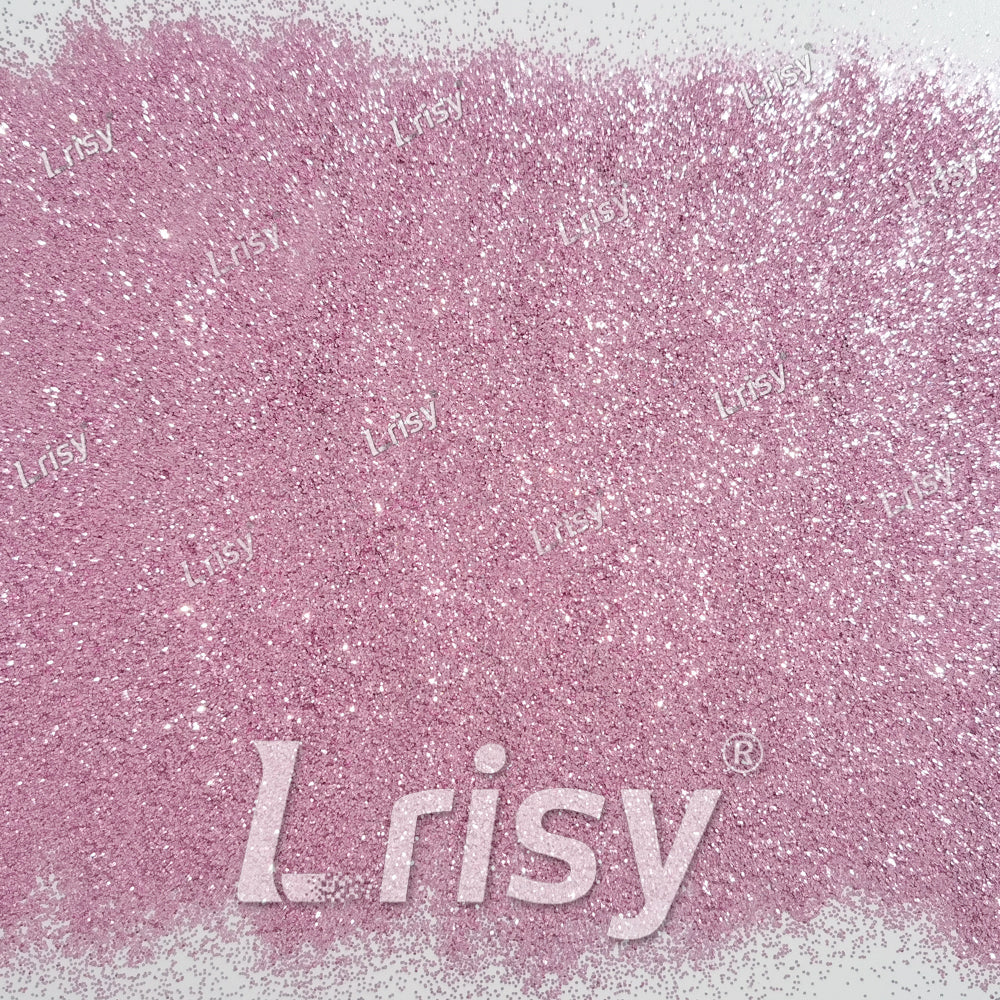 0.4mm Pearl Pink Solid Colored Matts Materials Glitter LRI-310