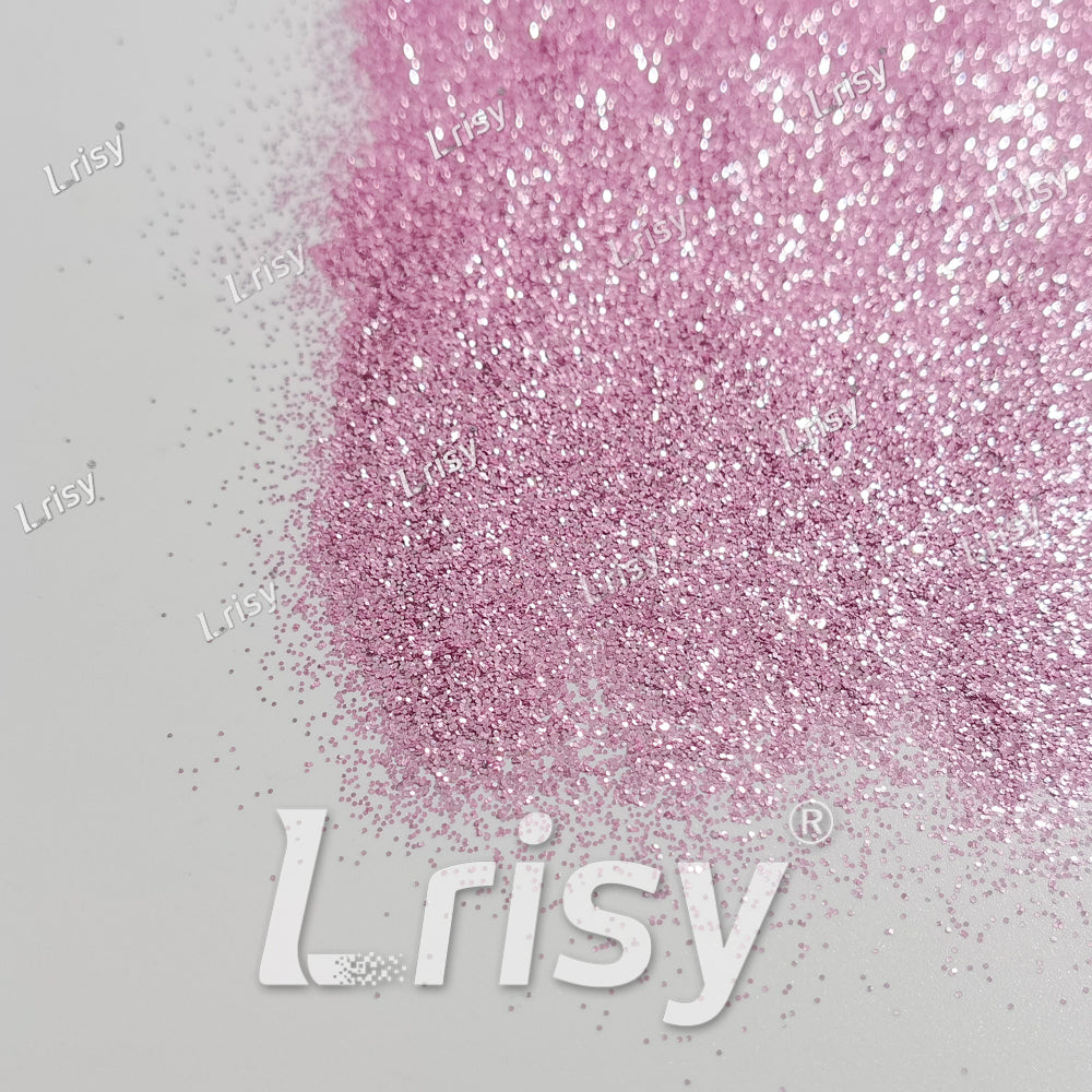0.4mm Pearl Pink Solid Colored Matts Materials Glitter LRI-310