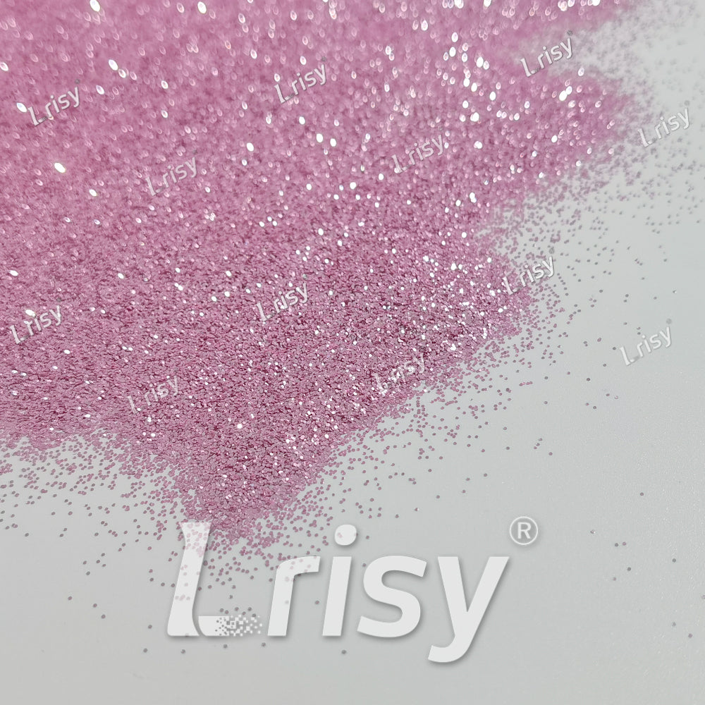 0.4mm Pearl Pink Solid Colored Matts Materials Glitter LRI-310
