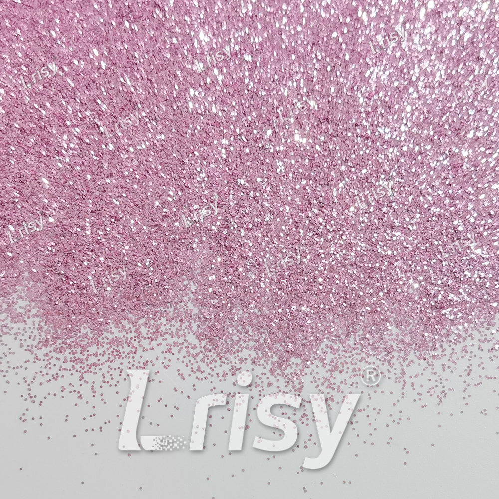 0.4mm Pearl Pink Solid Colored Matts Materials Glitter LRI-310