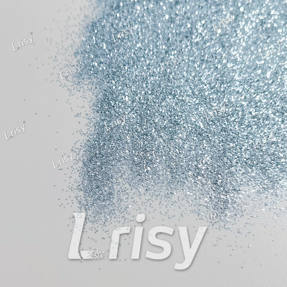 0.4mm Ice Blue Solid Colored Matts Materials Glitter LRI-314