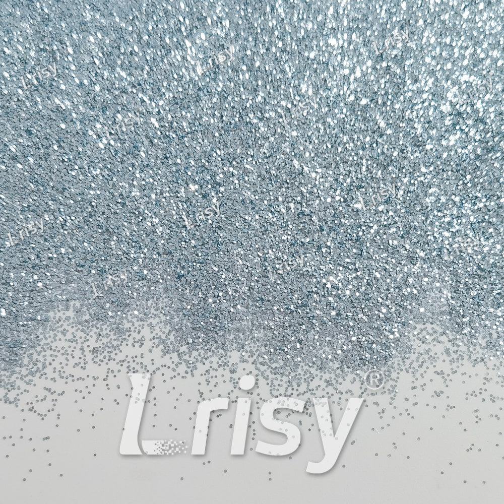0.4mm Ice Blue Solid Colored Matts Materials Glitter LRI-314