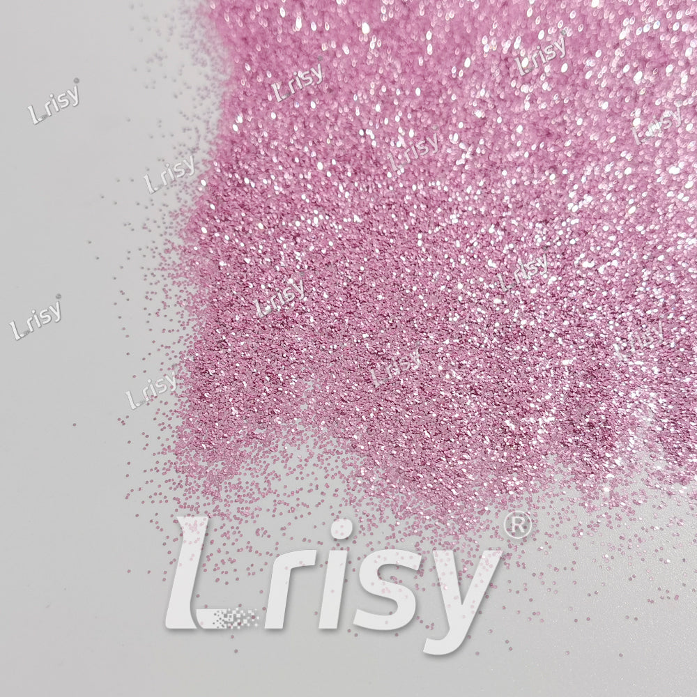 0.4mm Carnation Pink Solid Colored Matts Materials Glitter LRI-311