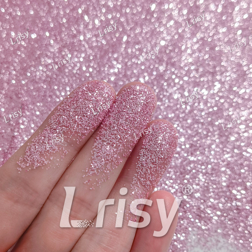 0.4mm Carnation Pink Solid Colored Matts Materials Glitter LRI-311