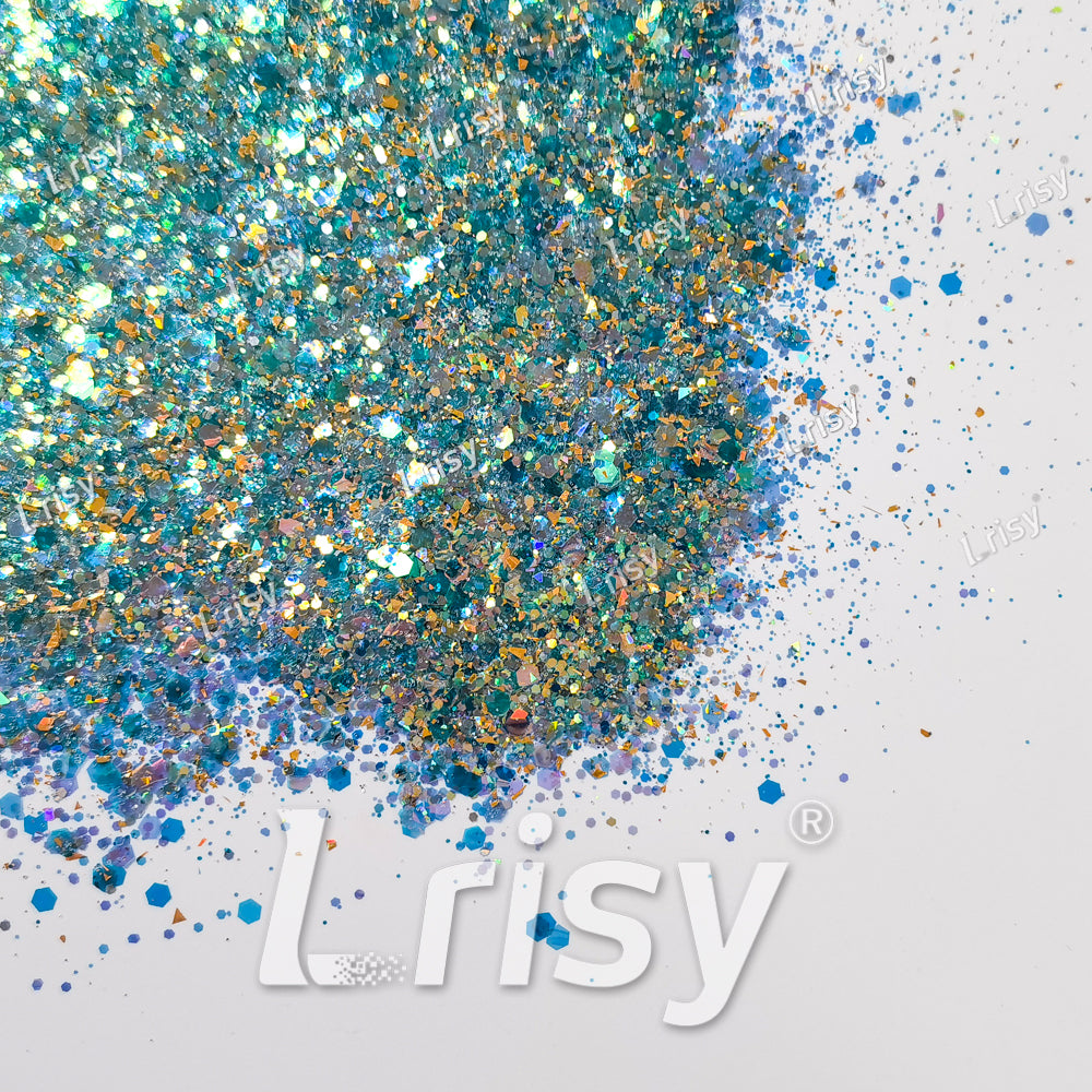 Custom Mixed Iridescent Glitter MIX086 (By KC)