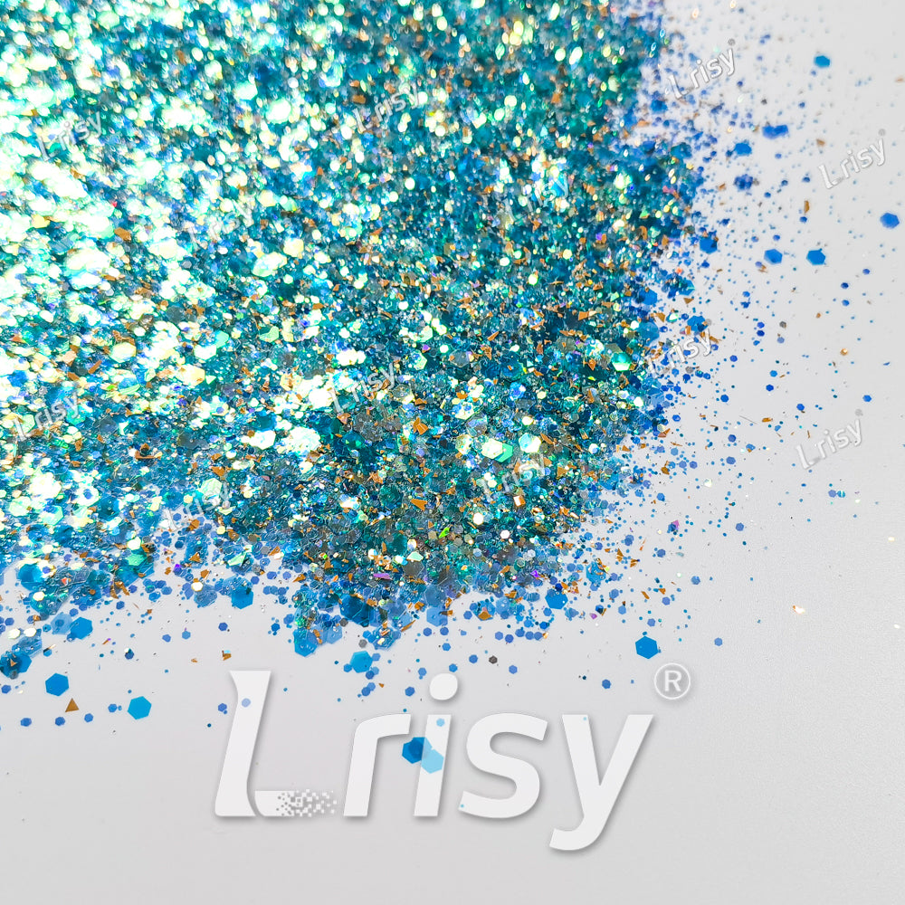Custom Mixed Iridescent Glitter MIX086 (By KC)
