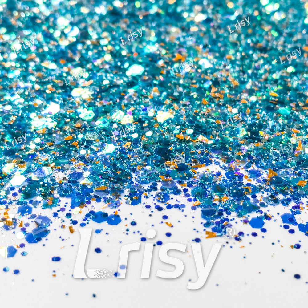 Custom Mixed Iridescent Glitter MIX086 (By KC)
