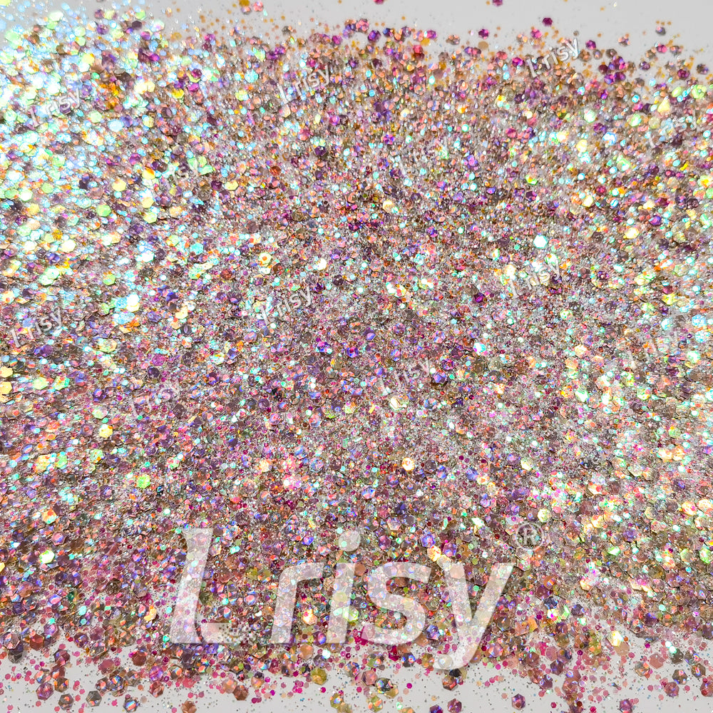 Custom Mixed Iridescent Glitter MIX082 (By KC)