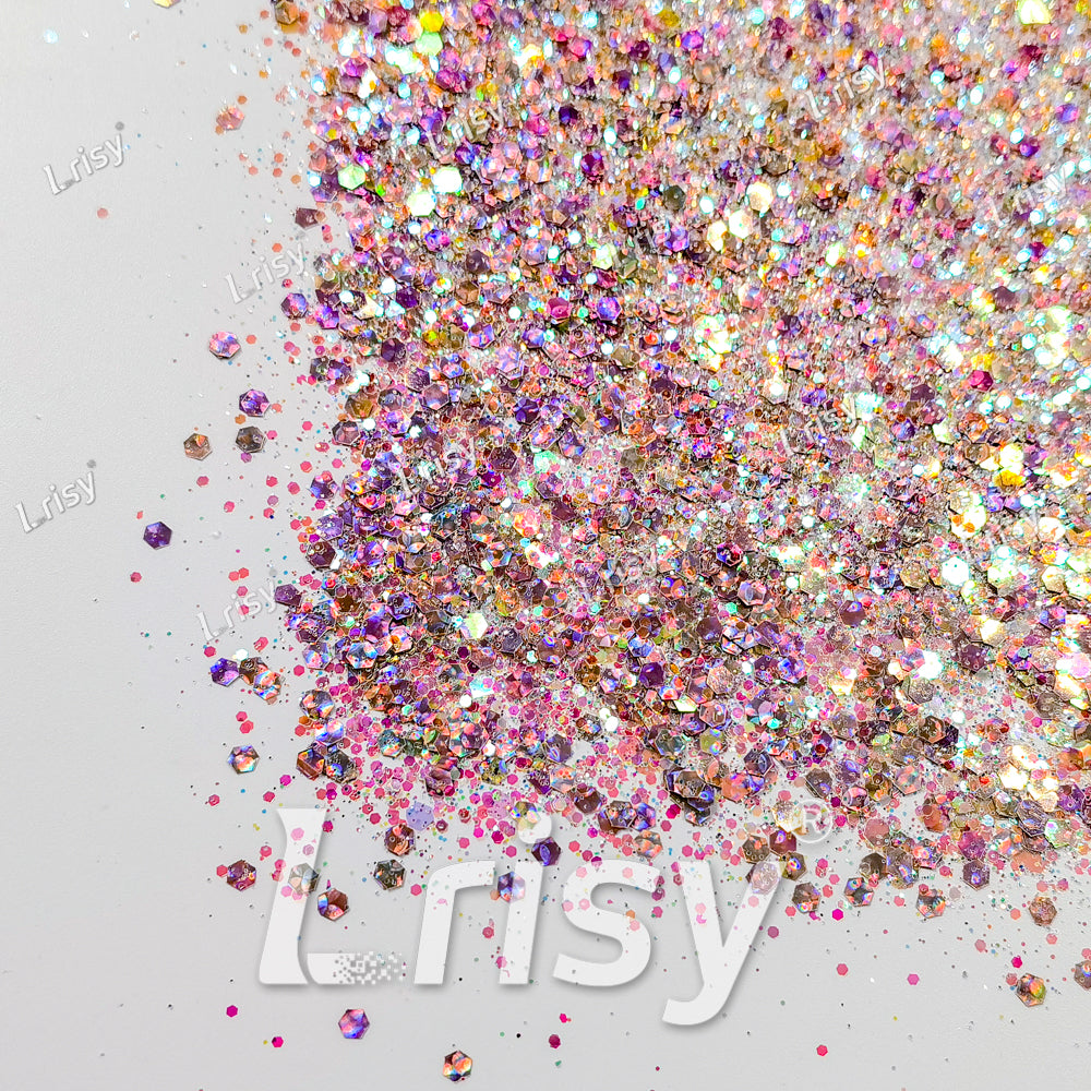 Custom Mixed Iridescent Glitter MIX082 (By KC)