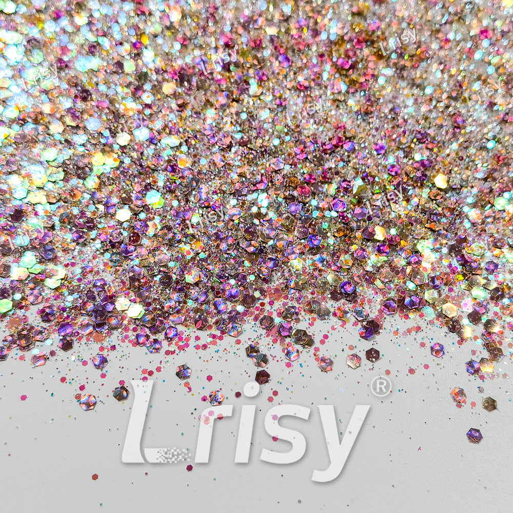 Custom Mixed Iridescent Glitter MIX082 (By KC)