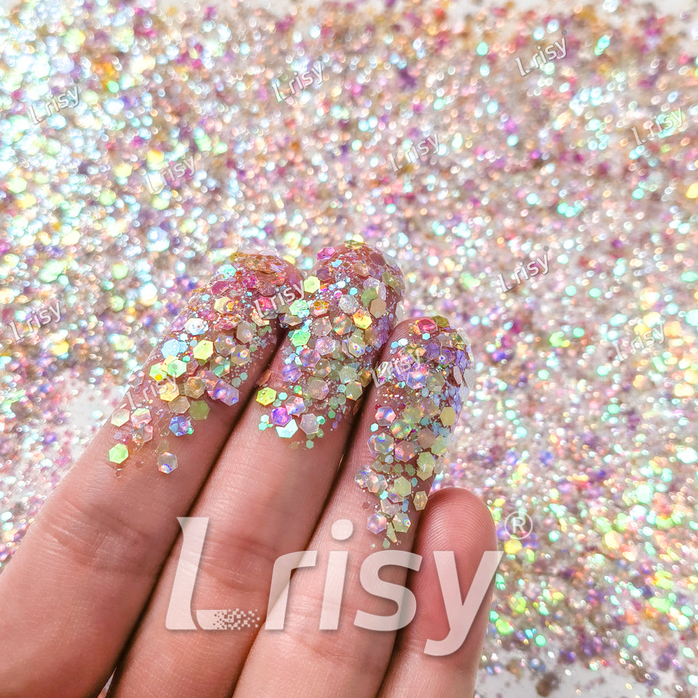 Custom Mixed Iridescent Glitter MIX082 (By KC)