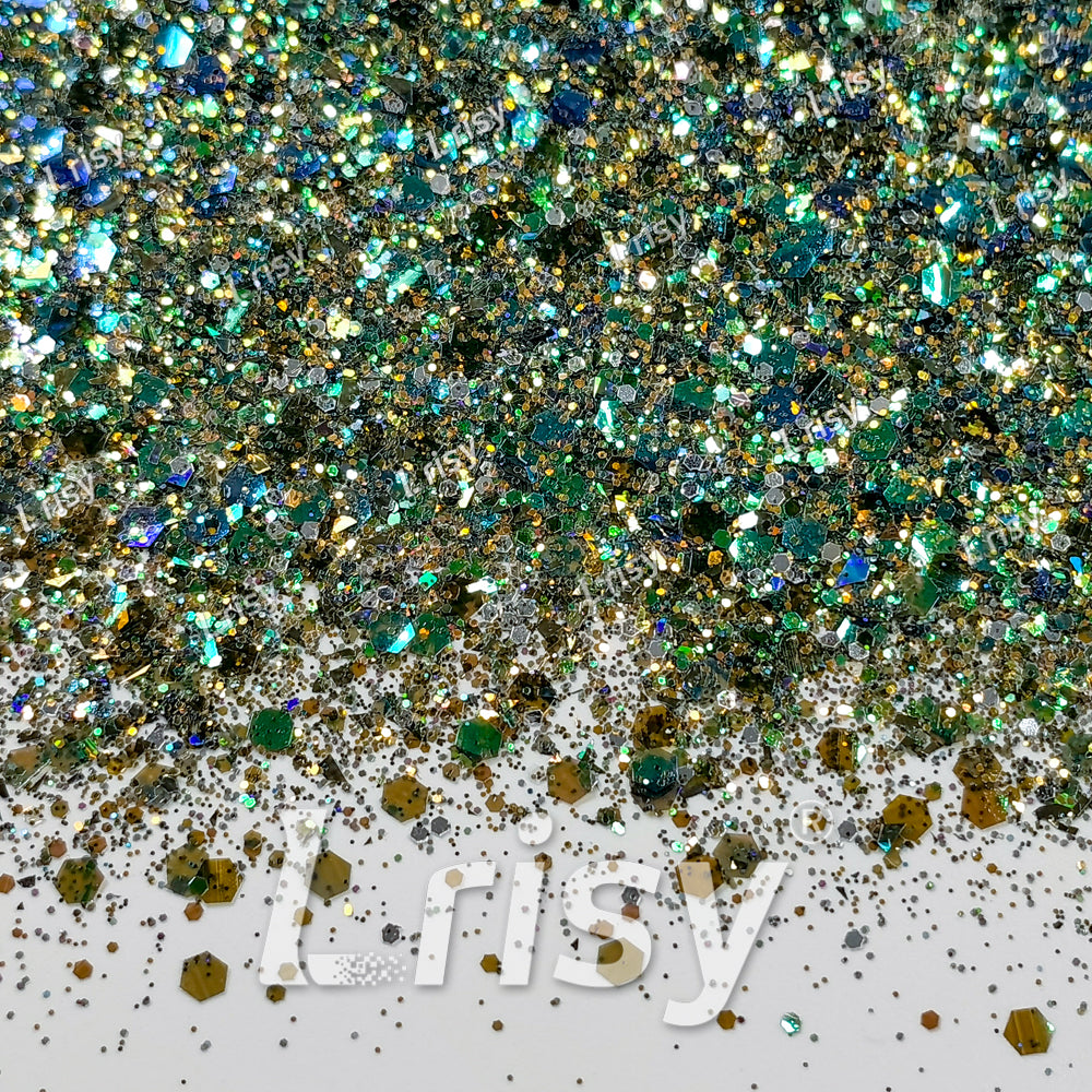 Custom Mixed Iridescent Glitter MIX087 (By KC)