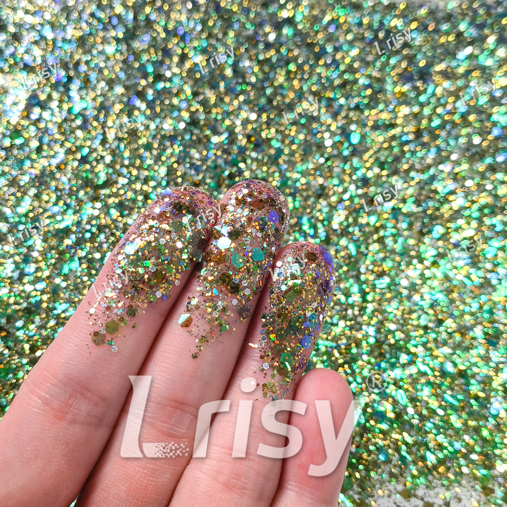 Custom Mixed Iridescent Glitter MIX087 (By KC)