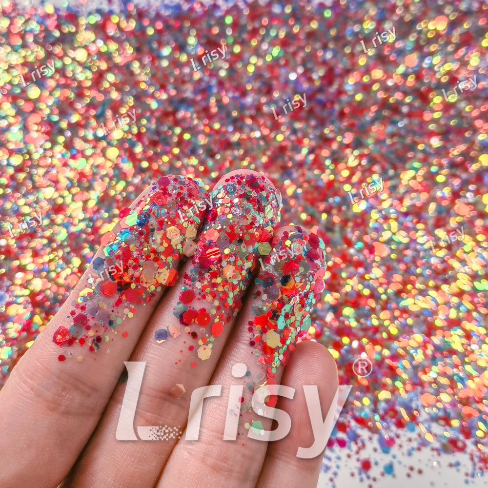 Custom Mixed Iridescent Glitter MIX088 (By KC)